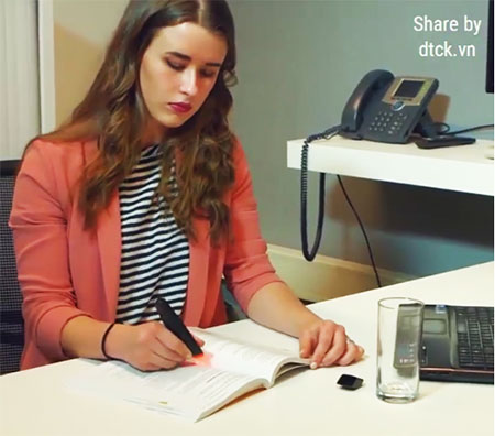 Scanmarker - chiếc bút thần thánh giúp bạn sao chép cả một cuốn sách