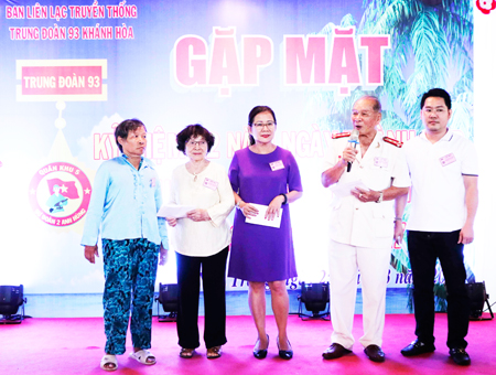 Gặp mặt truyền thống cựu chiến binh Trung đoàn 93