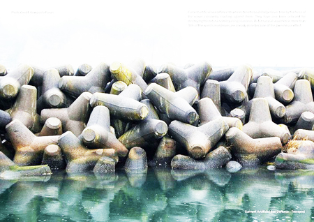  Những trụ chắn sóng ven biển bằng bê tông