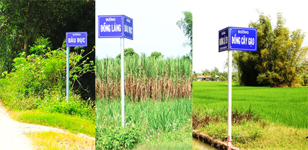 Nét văn hóa tên đường ở nông thôn Diên Khánh