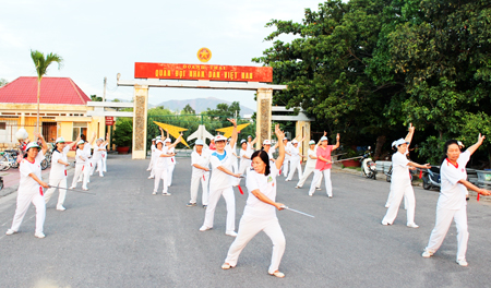 Sôi nổi phong trào tập dưỡng sinh