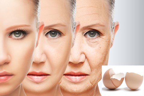 Hiệu quả làm đẹp da bất ngờ từ vỏ trứng