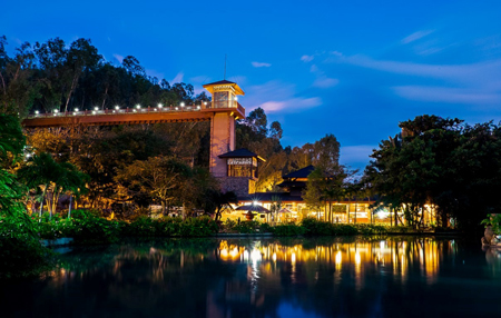 Tắm bùn trên núi