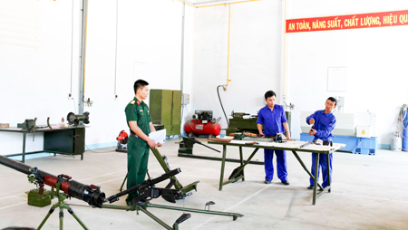 Nâng cao chất lượng sửa chữa, bảo dưỡng khí tài