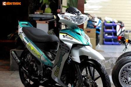 Xe máy Yamaha Z125 200 triệu độ độc đáo tại Việt Nam