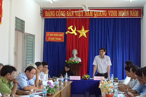 Xã Sơn Trung phấn đấu giảm 12% hộ nghèo trong năm 2017