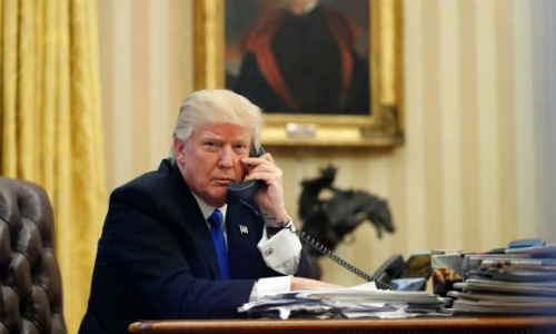 Tổng thống Mỹ tăng cường phối hợp với các đồng minh châu Á trong vấn đề Triều Tiên