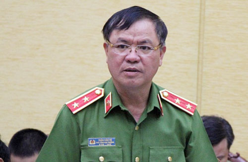 Trung tướng Trần Văn Vệ làm Quyền Tổng cục trưởng Tổng cục Cảnh sát