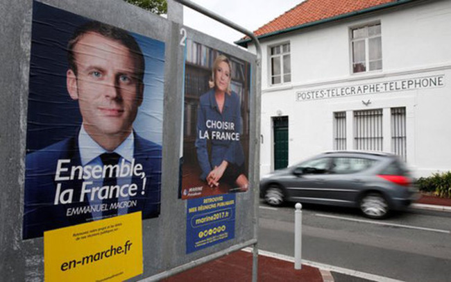 47 triệu cử tri Pháp đi bầu cử Tổng thống vòng 2