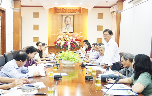 Khảo sát công tác đào tạo cao cấp lý luận chính trị tại Khánh Hòa