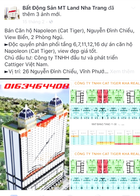 Nhiều sàn bất động sản kinh doanh trái luật