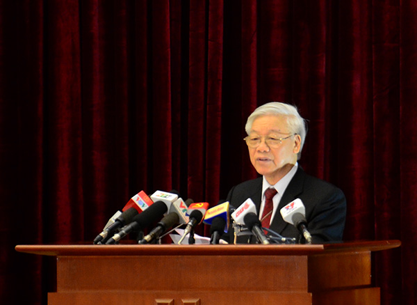 Bế mạc Hội nghị lần thứ 5 Ban Chấp hành Trung ương Đảng khóa XII