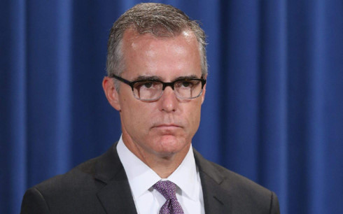 Quyền Giám đốc FBI hiện nay Andrew McCabe. Ảnh: Getty Images.