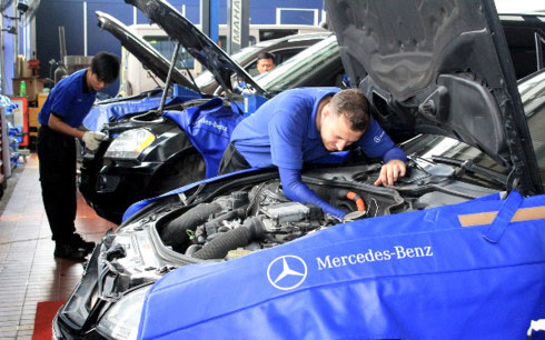 Mercedes-Benz Việt Nam kiểm tra xe miễn phí cho khách hàng