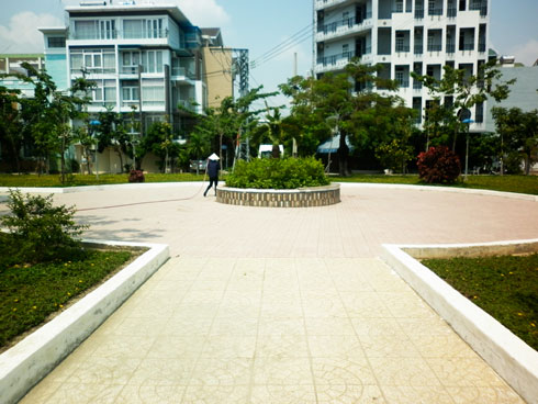 Công viên thiếu ghế