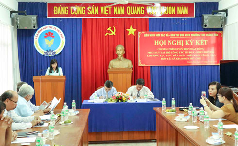 Ký kết chương trình phối hợp hoạt động