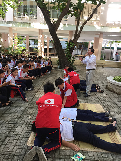 Tập huấn kỹ năng phòng tránh đuối nước cho hơn 1.200 học sinh