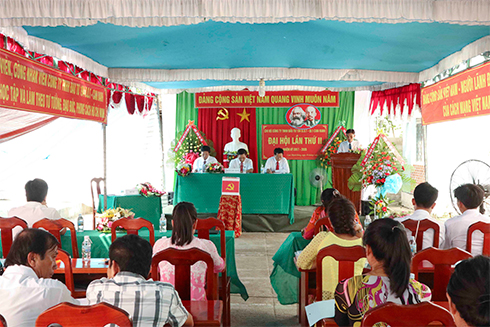 Đại hội Chi bộ Công ty TNHH Đầu tư 194 BOT Quốc lộ 1 Cam Ranh lần thứ II