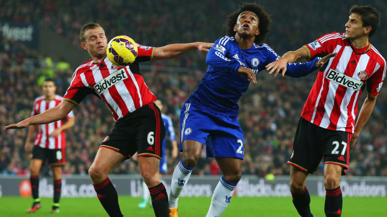 Trận đấu giữa Chelsea và Sunderland chỉ còn mang tính chất thủ tục.