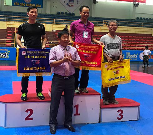Nha Trang đoạt giải nhất toàn đoàn môn Taekwondo