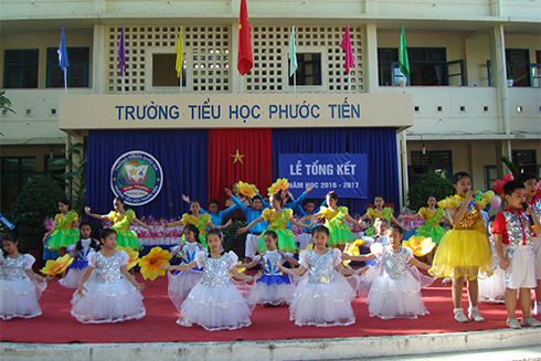 Trường Tiểu học Phước Tiến tổng kết năm học 2016-2017