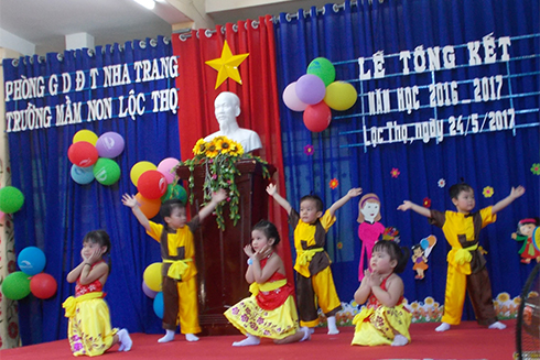Trường Mầm non Lộc Thọ tổng kết năm học 2016-2017