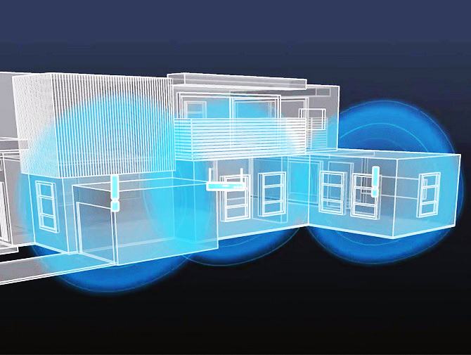 'Máy ảnh' Wifi xuyên tường chụp người trong không gian kín