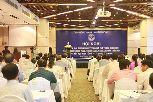 Hội nghị tập huấn, bồi dưỡng nghiệp vụ công tác thông tin cơ sở