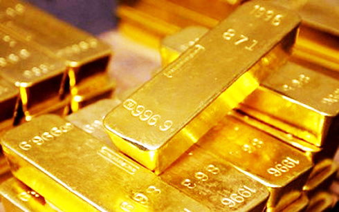 Giá vàng trong nước tiếp tục đi xuống