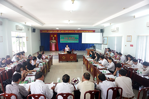 Tập huấn nghiệp vụ ủy thác vốn vay