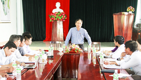 Lãnh đạo tỉnh làm việc với phường Cam Phú