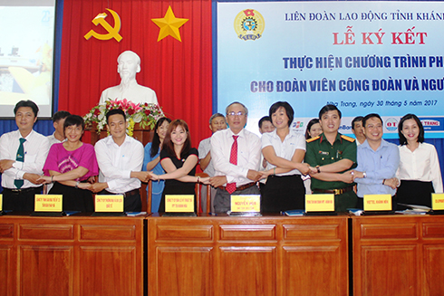 Ký kết hợp tác với 16 đơn vị, doanh nghiệp thực hiện phúc lợi cho đoàn viên, người lao động