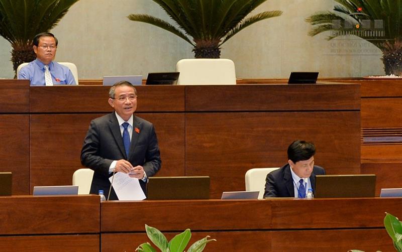 Quốc hội thảo luận về dự án Luật Đường sắt (sửa đổi)