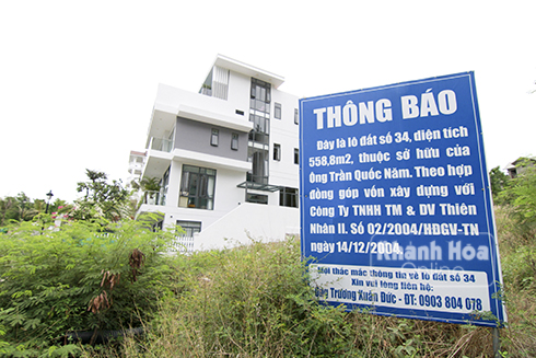 Khu biệt thự Ocean View Nha Trang: Một lô đất bán cho nhiều người