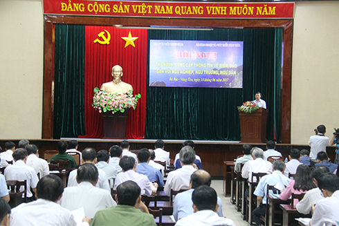 Tập huấn, cung cấp thông tin về biển, đảo gắn với ngư trường, ngư nghiệp, ngư dân