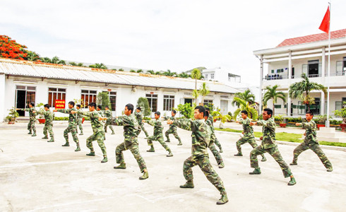 Huấn luyện nghiệp vụ tại Đại đội Trinh sát 21