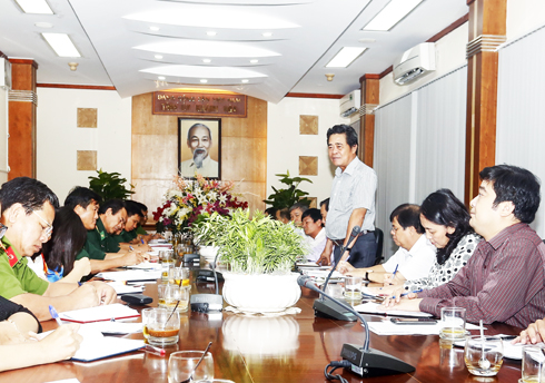 Quang cảnh buổi làm việc