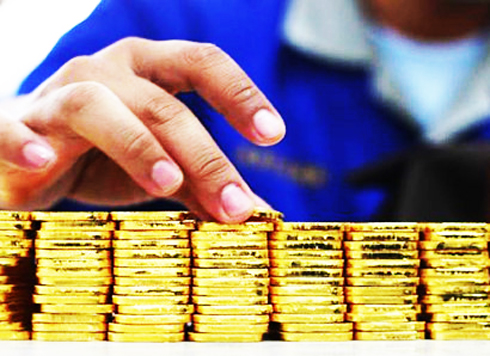 Giá vàng tiếp tục giảm