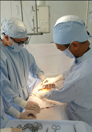 Mổ lấy thai thành công cho sản phụ đã 3 lần sinh mổ