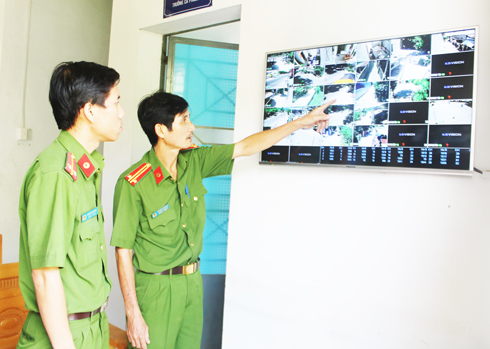 Phường Ba Ngòi: Hiệu quả từ camera an ninh