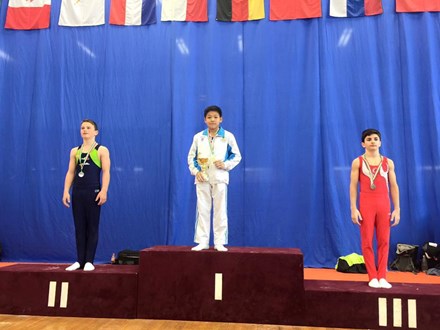 Thể dục Dụng cụ Việt Nam đoạt 4 HCV giải trẻ Cup thế giới