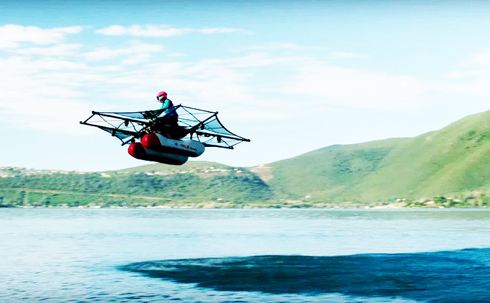 "Xe bay" Kitty Hawk Flyer thể hiện "đẳng cấp"