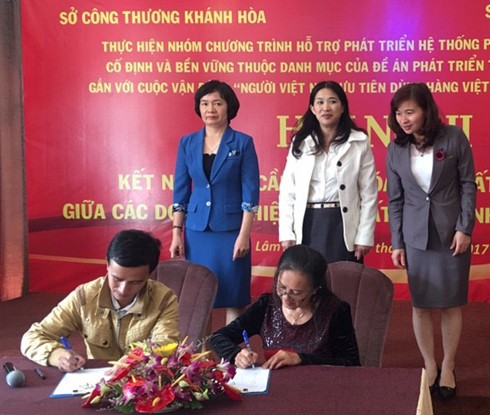 Hội nghị kết nối cung cầu giữa doanh nghiệp Khánh Hòa và Lâm Đồng