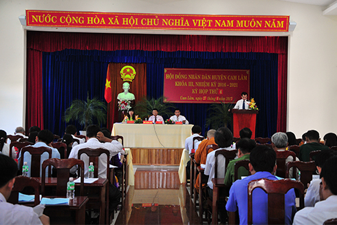 Quang cảnh kỳ họp
