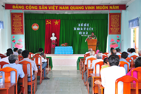 Đại biểu Quốc hội tỉnh tiếp xúc cử tri các địa phương