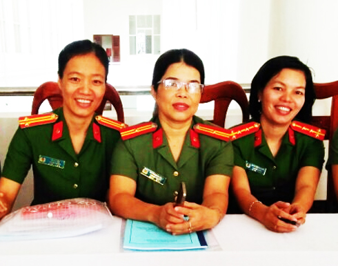 Những nữ cán bộ giỏi của phong trào