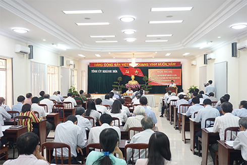 Quang cảnh hội nghị.