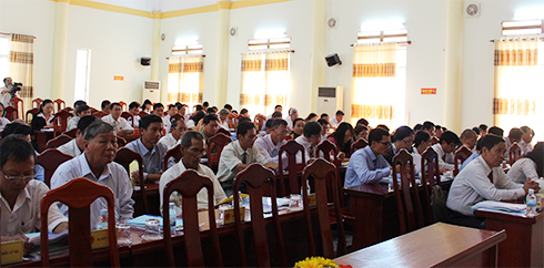 Kỳ họp thứ 4 HĐND huyện Diên Khánh, nhiệm kỳ 2016-2021