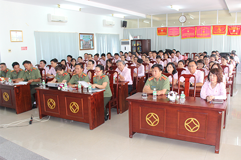 60 cán bộ, nhân viên được đào tạo nghiệp vụ bảo vệ