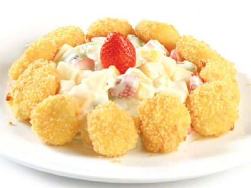 Salad sò điệp trái cây